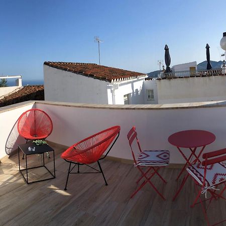 Villa Cerezo'S House - Terrace & Jacuzzi Frigiliana Exterior foto