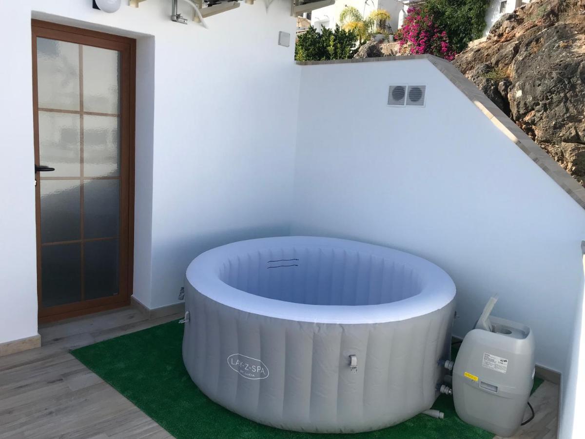 Villa Cerezo'S House - Terrace & Jacuzzi Frigiliana Exterior foto